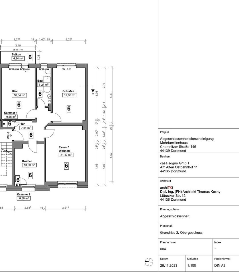 Grundriss WE06 2. OG rechts 