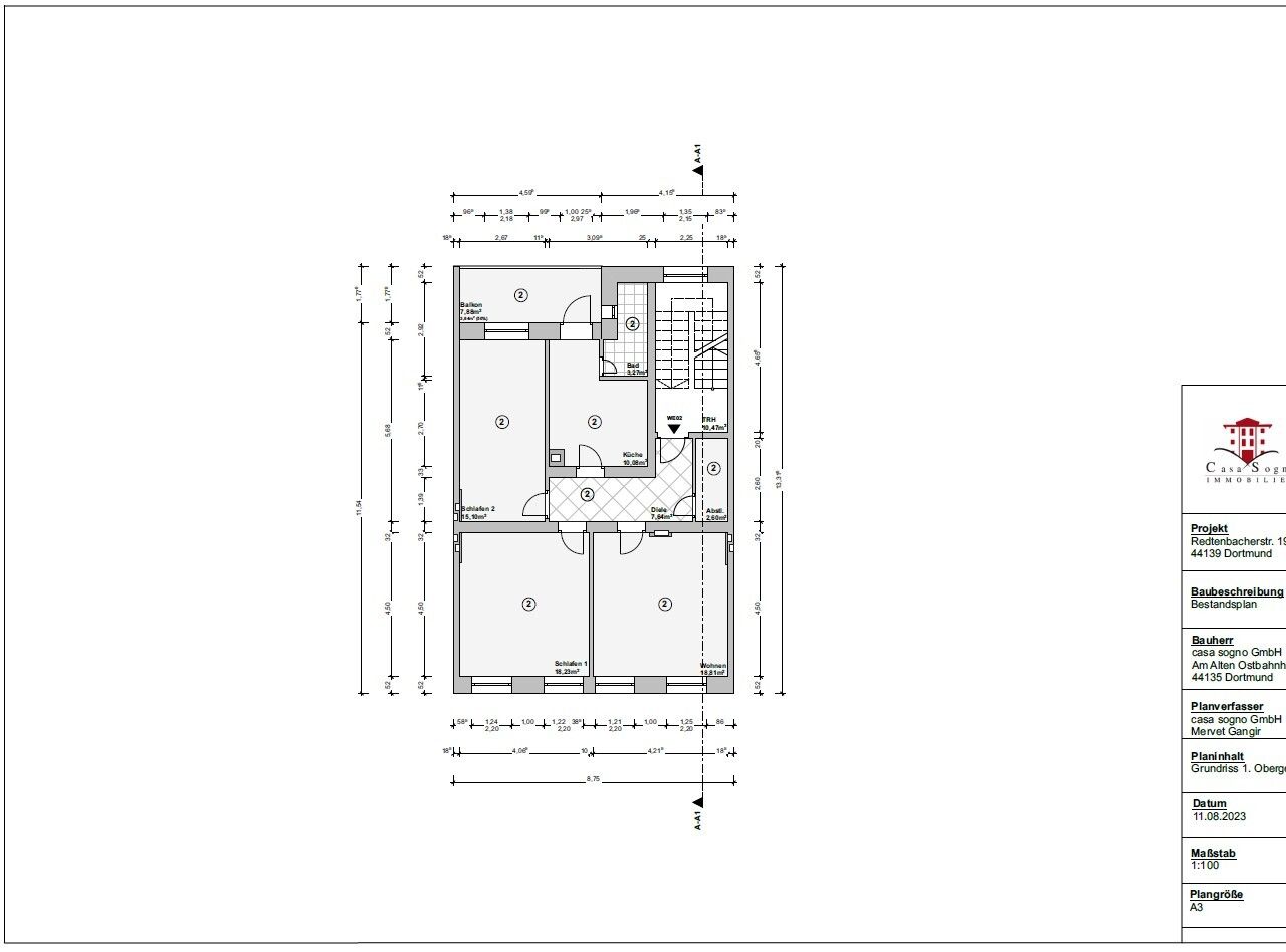 Grundriss, WE02 